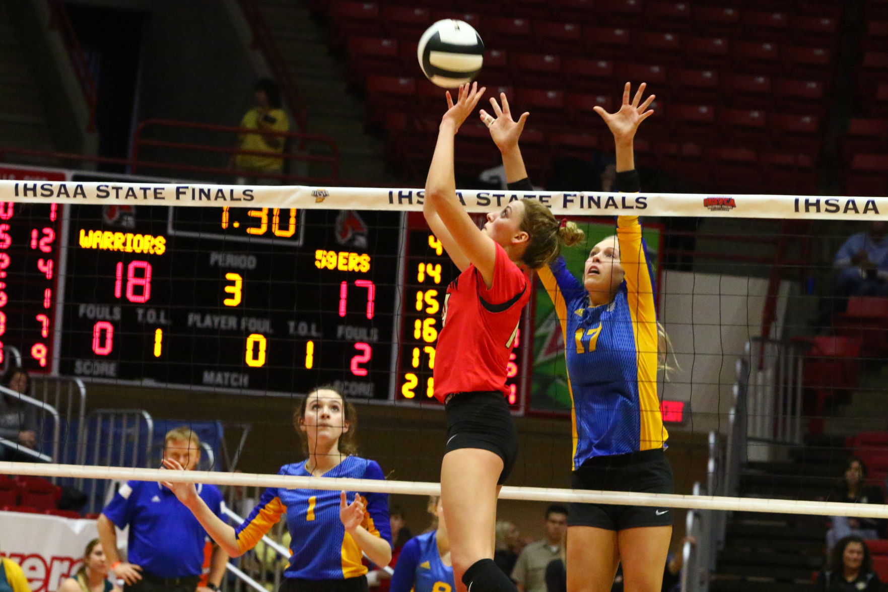Volleyball Class 2A State Finals - Andrean vs. Christian Academy of Indiana